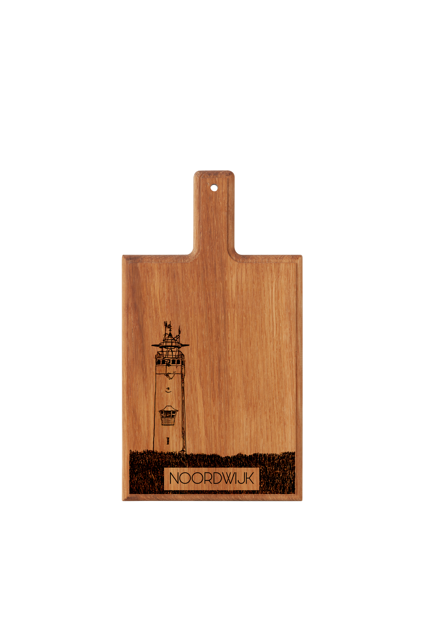 Noordwijk Vuurtoren Cheese Board - Beech Wood