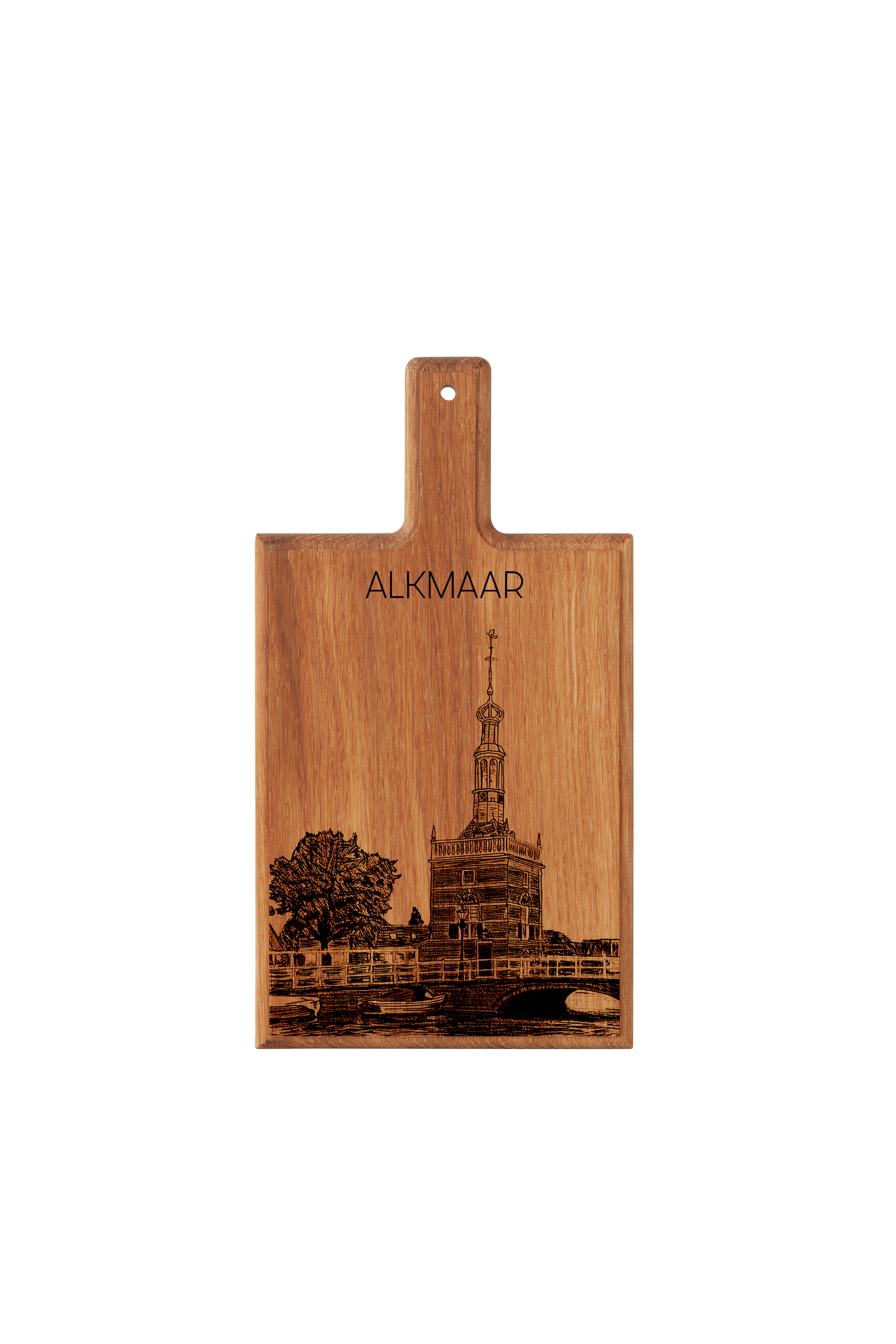 Alkmaar Accijnstoren Cheese Board - Beech Wood