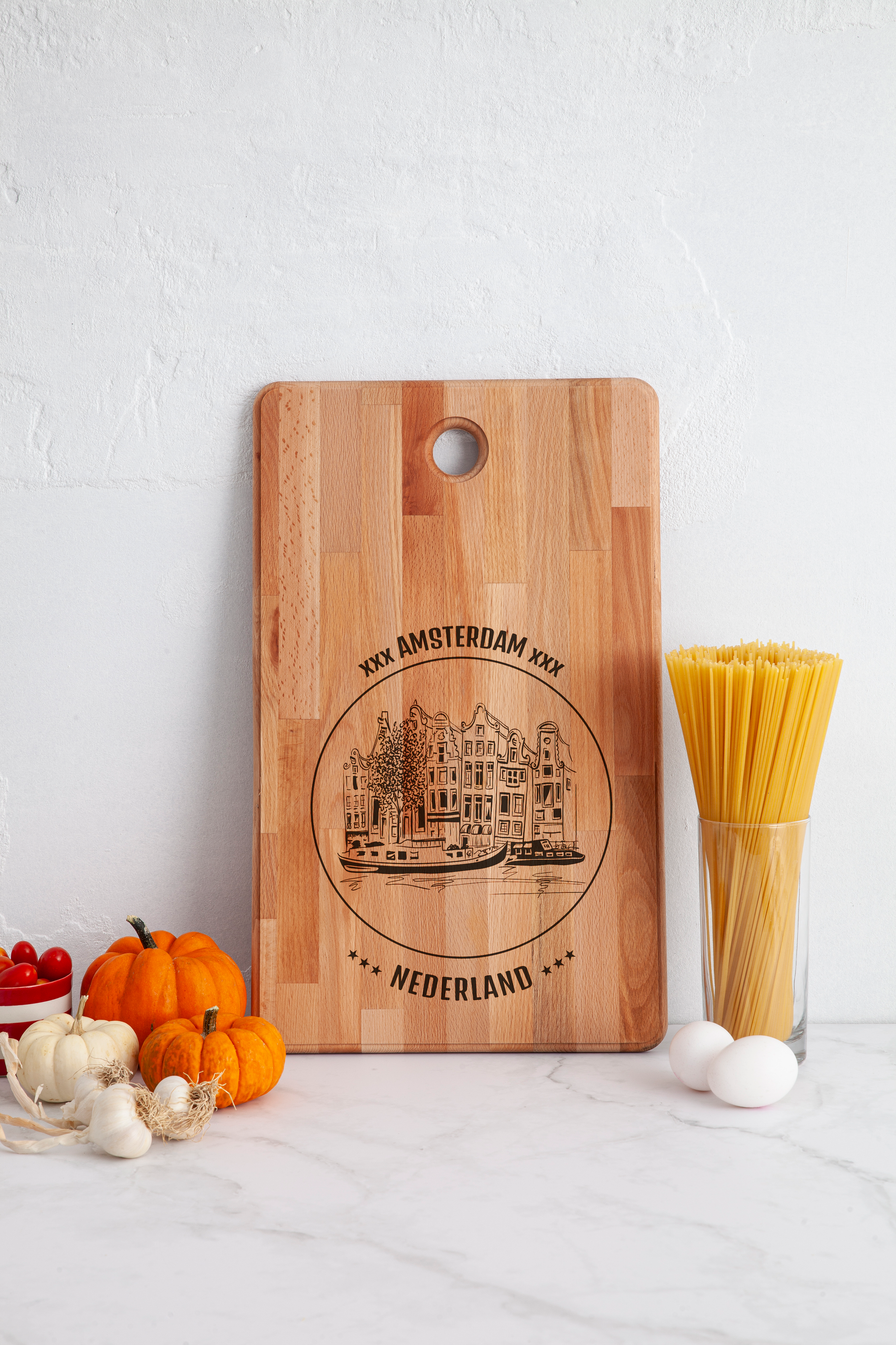 Amsterdam, Houses, cutting board, in kitchen