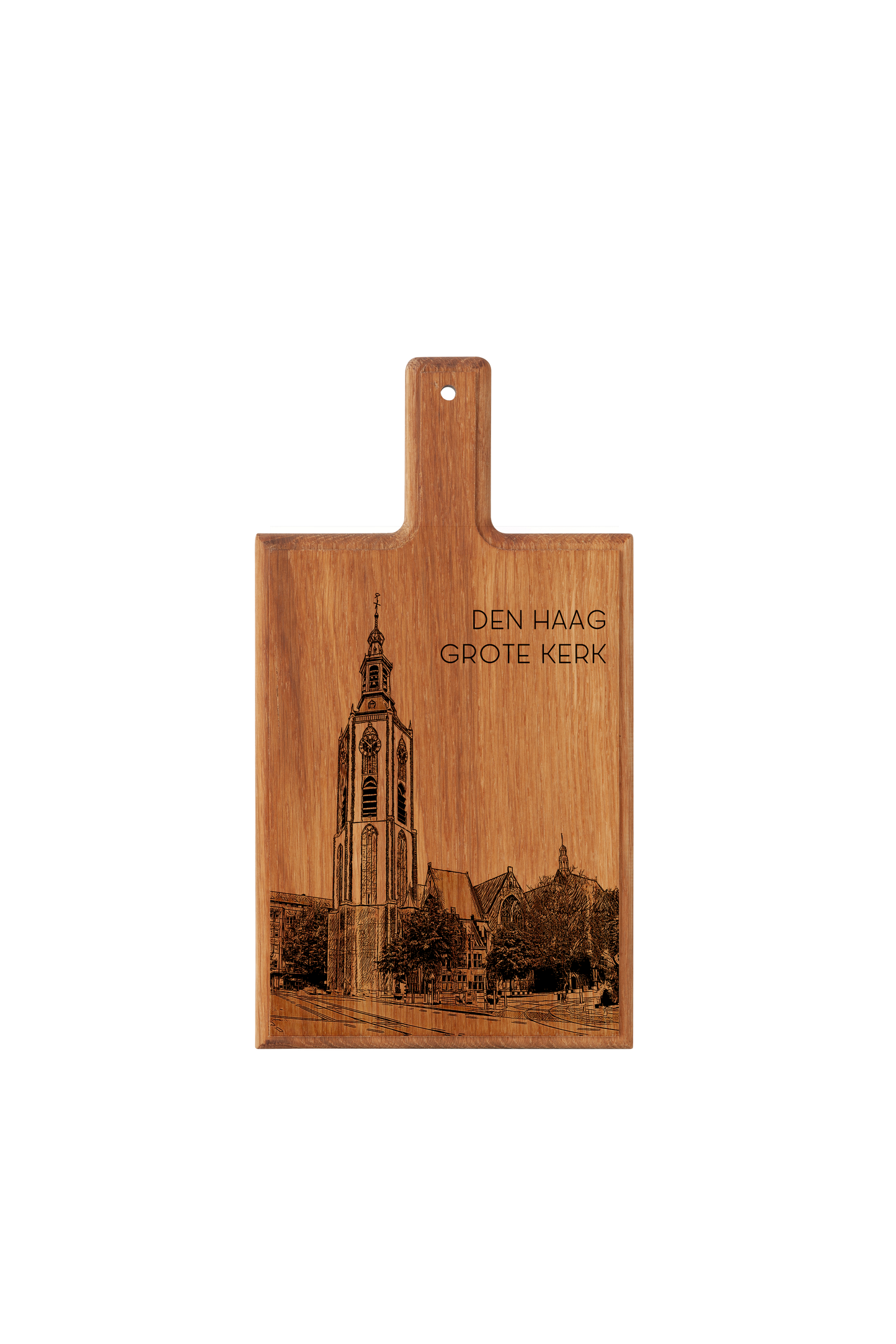 Den Haag Grote Kerk Cheese Board - Beech Wood