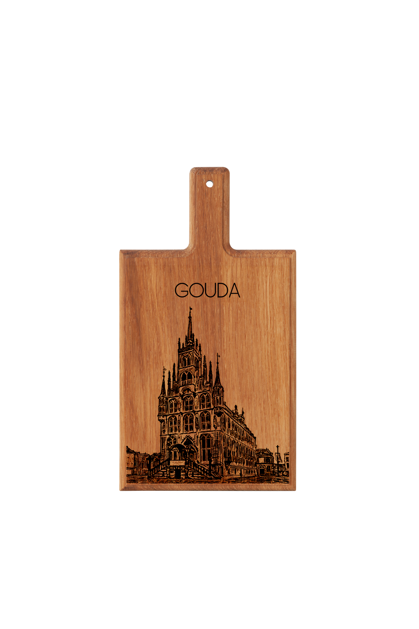 Gouda Stadhuis Cheese Board - Beech Wood