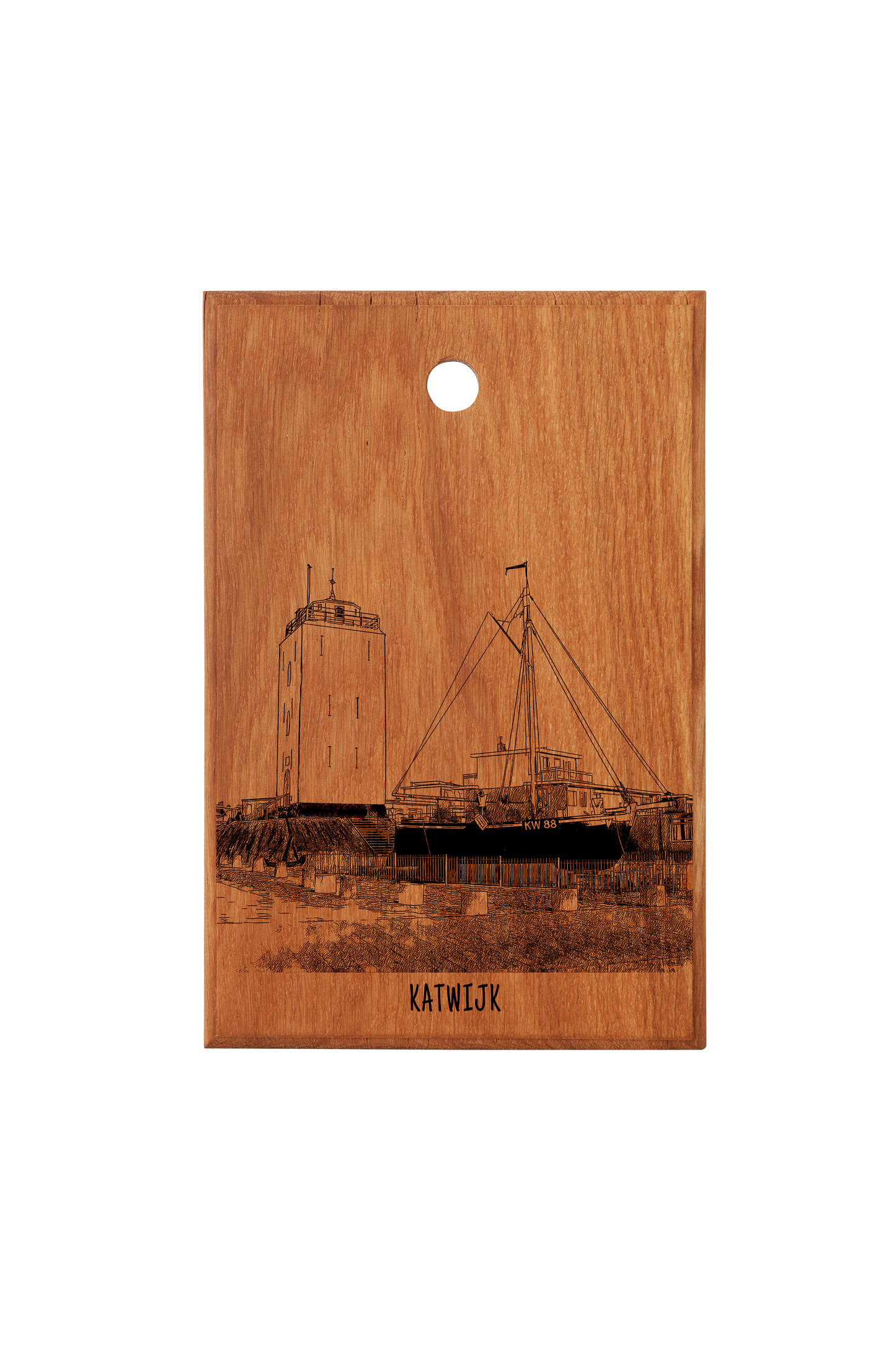 KATWIJK KW88 HANDMADE ENGRAVED CUTTING BOARD