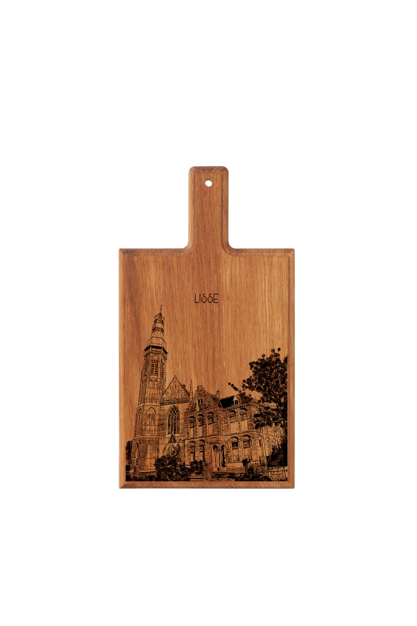 Lisse St. Agatha Kerk Cheese Board - Beech Wood