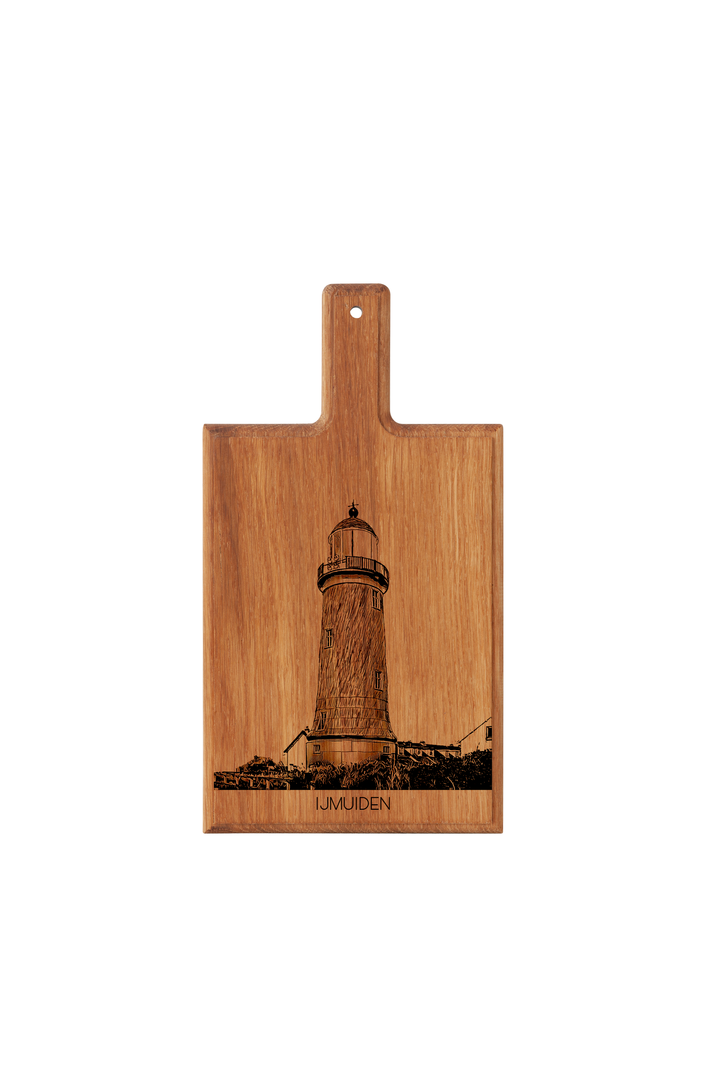 Lage Vuurtoren van IJmuiden Cheese Board - Beech Wood