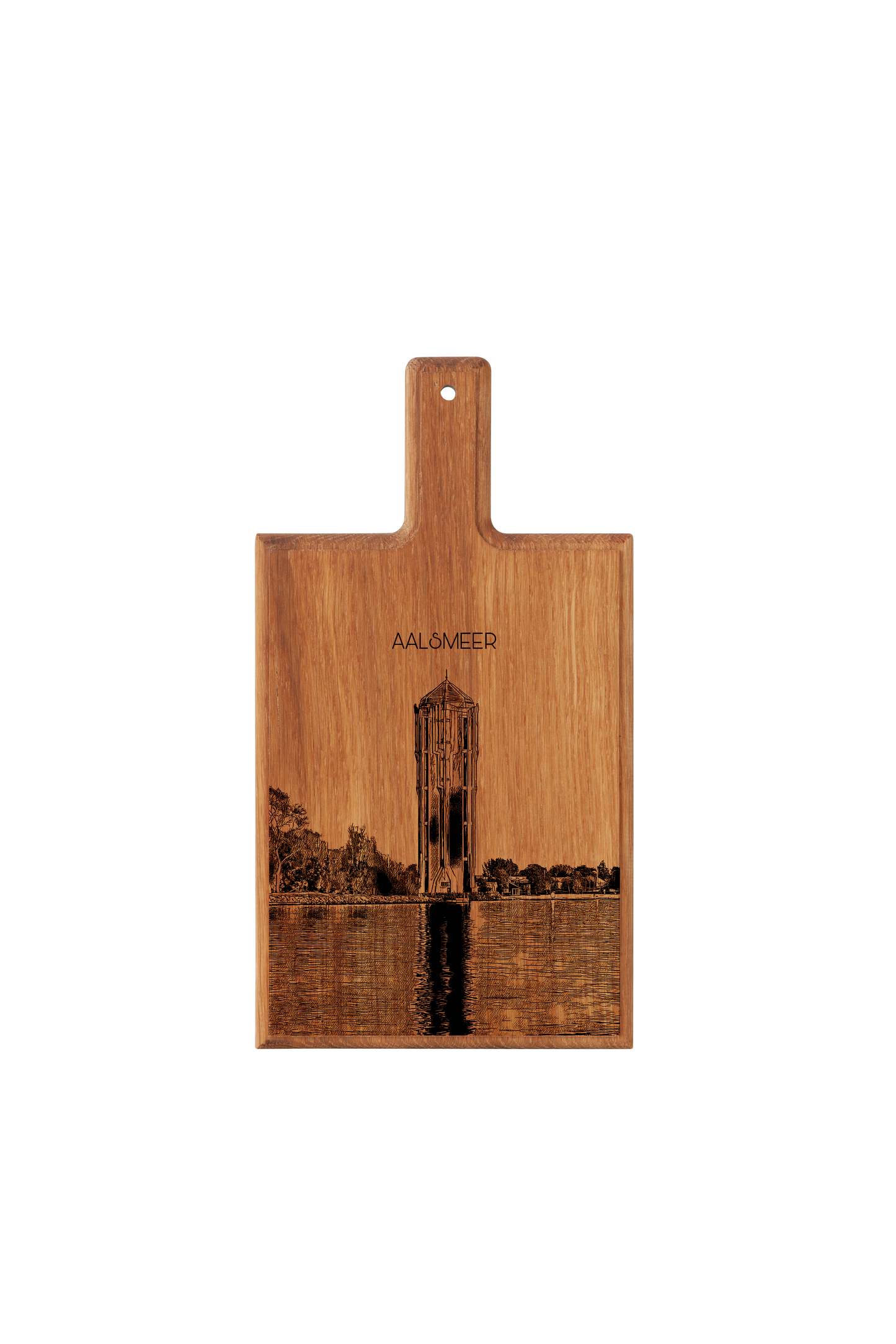 Aalsmeer Watertoren Cheese Board - Beech Wood