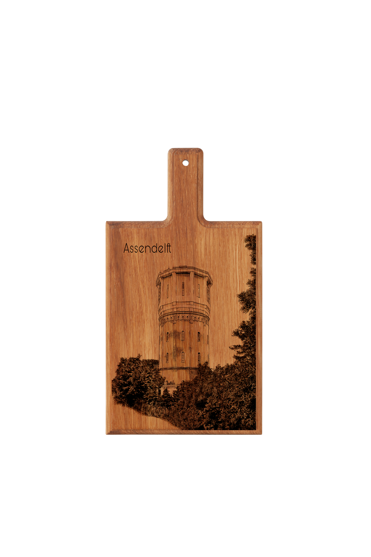 Assendelft Watertoren Cheese Board - Beech Wood