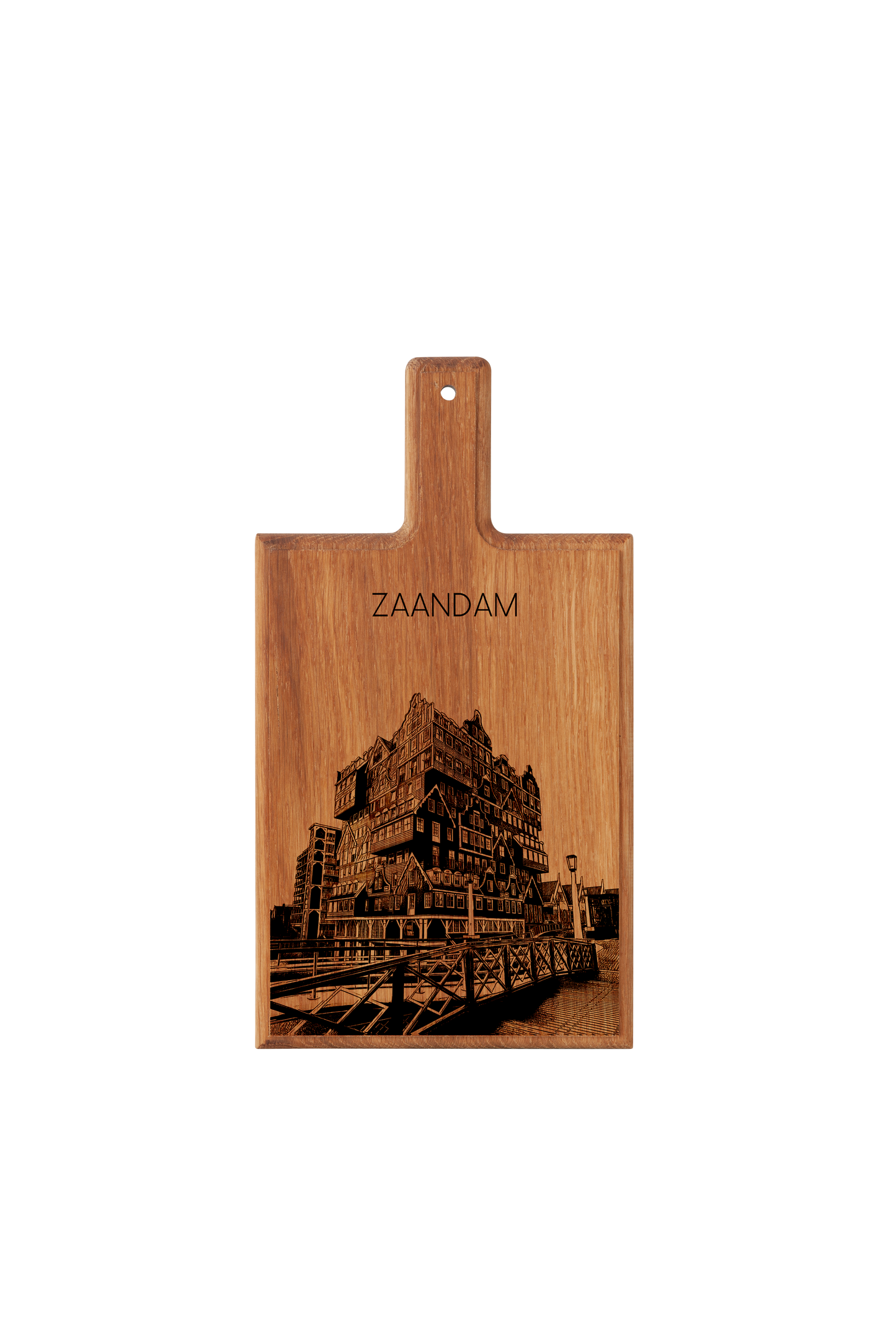 Zaandam – Handmade Beechwood Serving & Cheese Board (28 × 15 cm)