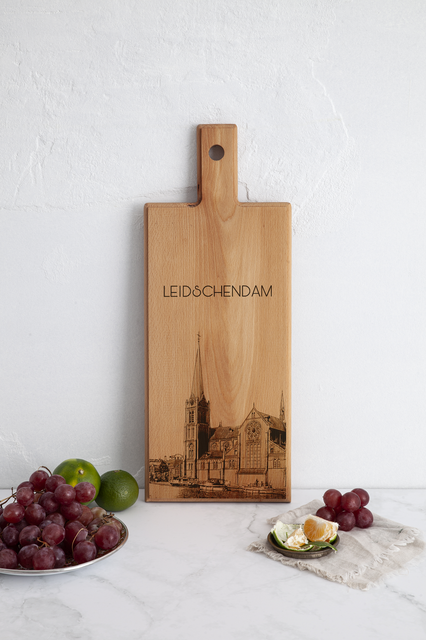 Leidschendam Petrus en Pauluskerk Wooden Serving Board – 49 x 17 cm