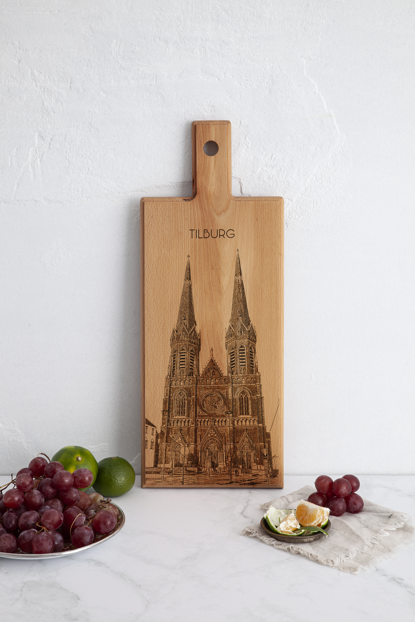 Tilburg houten serveerplank – 49 x 17 cm