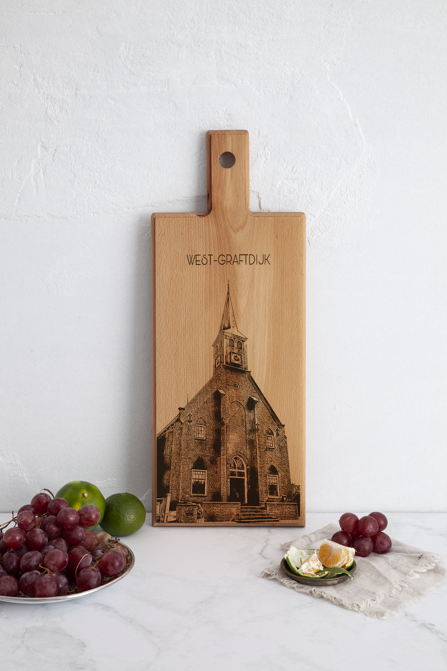 West-Graftdijk Wooden Serving Board – 49 x 17 cm