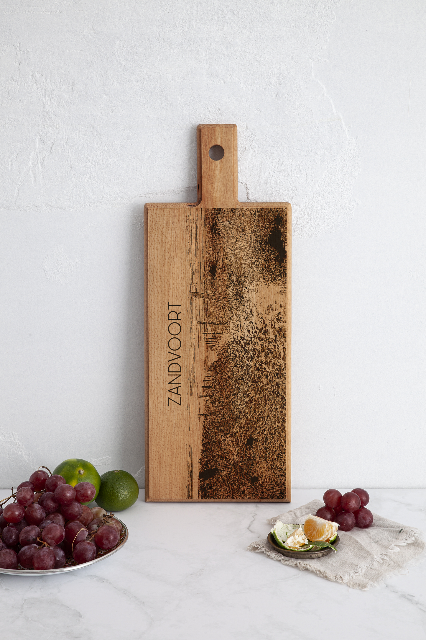 Zandvoort Beach Wooden Serving Board – 49 x 17 cm