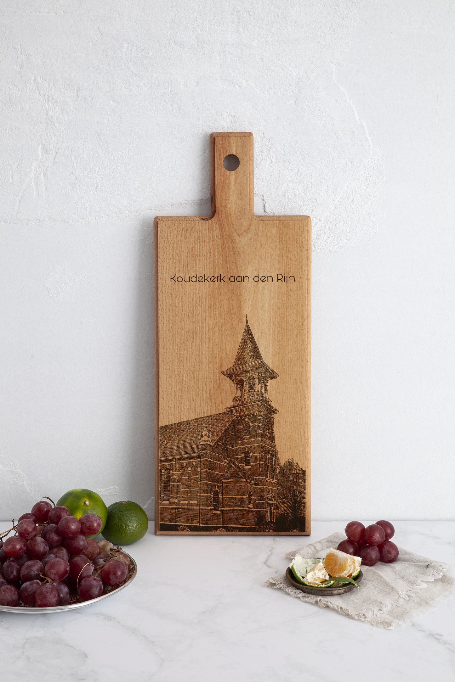 Koudekerk aan den Rijn Wooden Serving Board – 49 x 17 cm