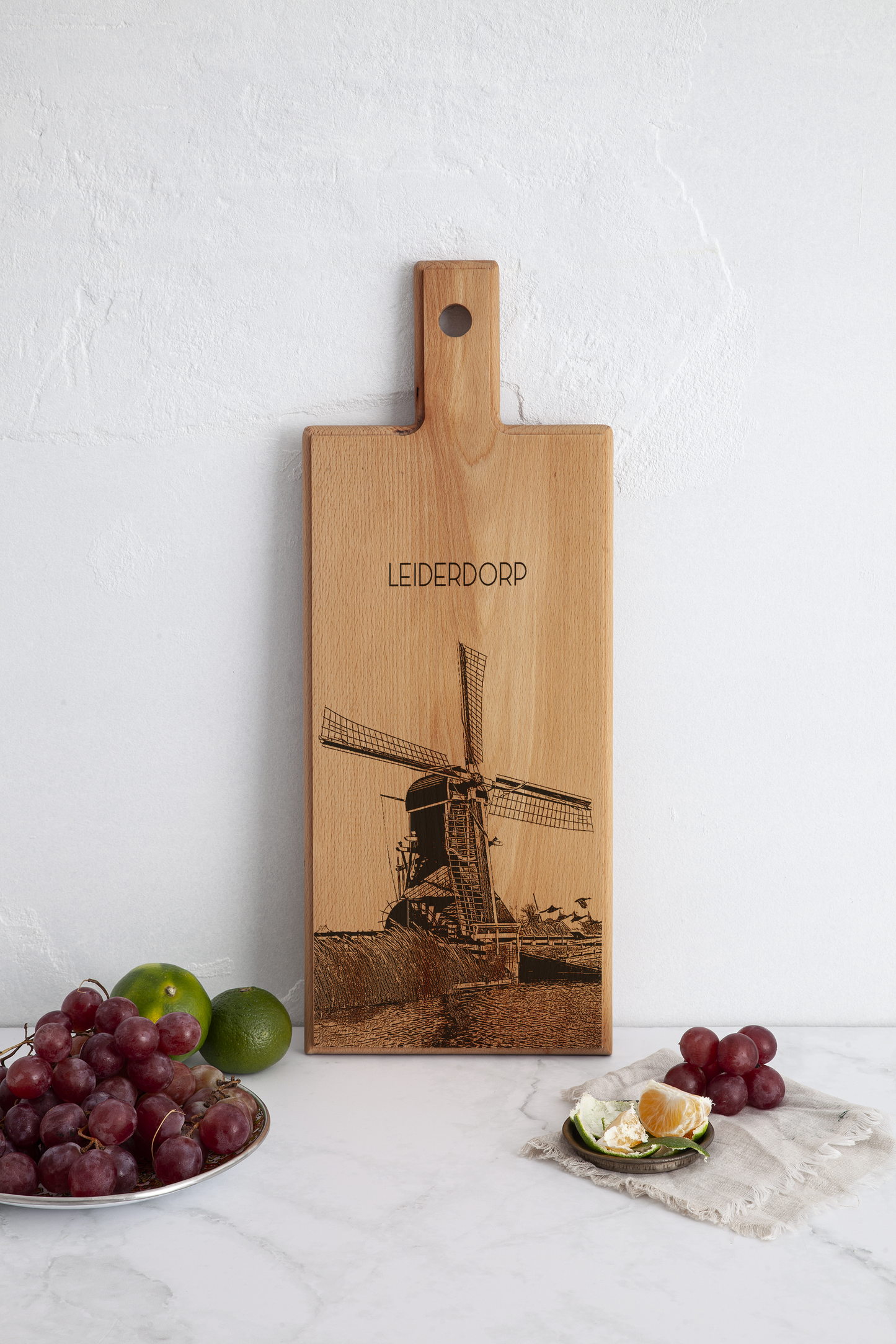 Leiderdorp Munnikkenmolen Wooden Serving Board – 49 x 17 cm