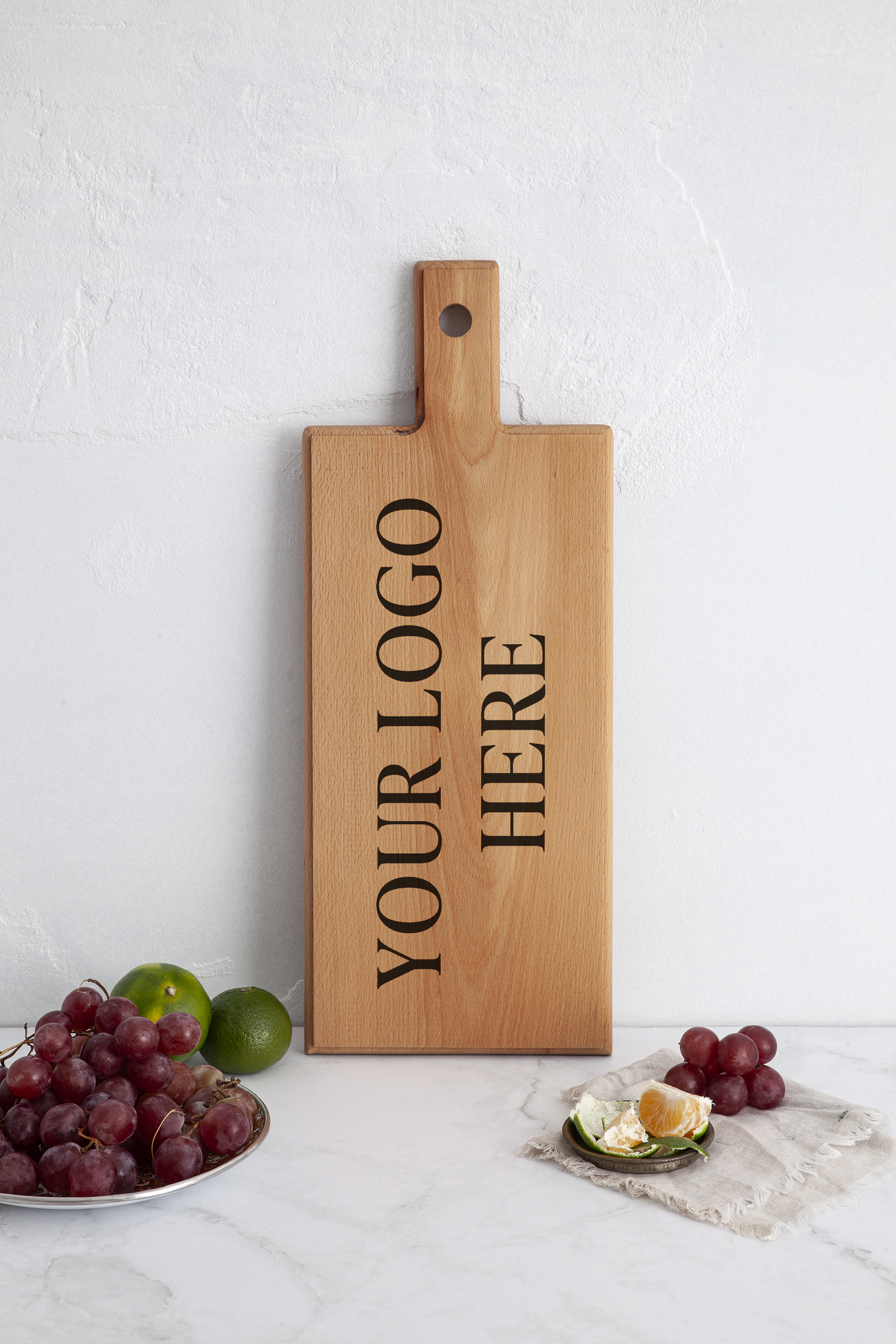 Gepersonaliseerde Houten Serveerplank (49 × 17 cm)