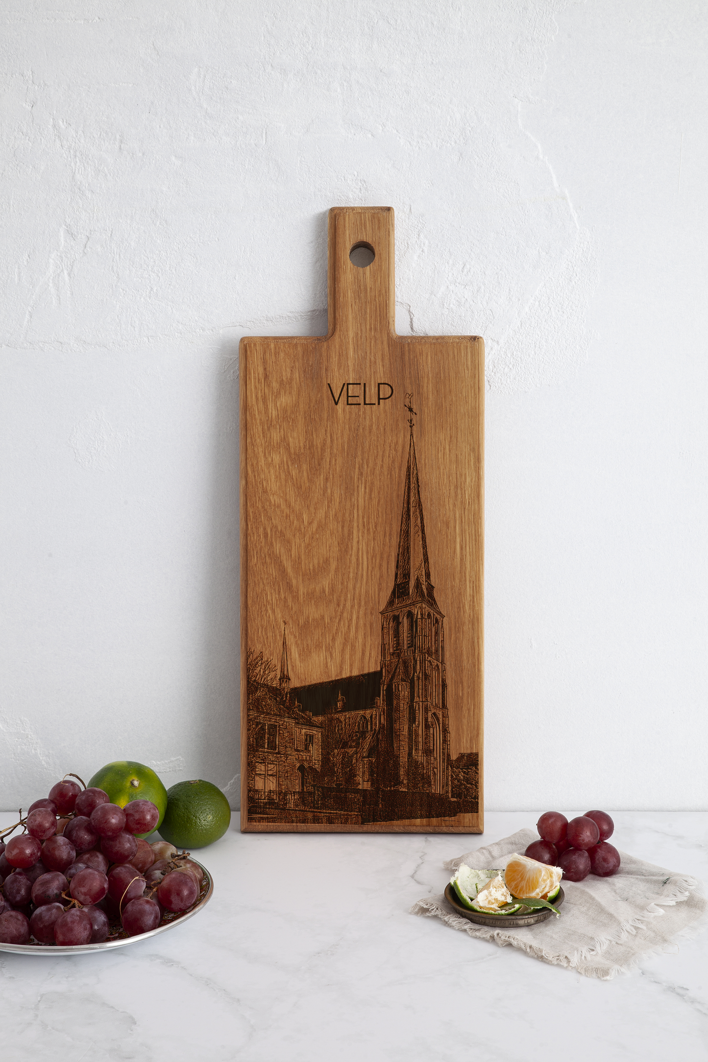 Velp Our Lady of the Visitation Church Wooden Serving Board – 49 x 17 cm