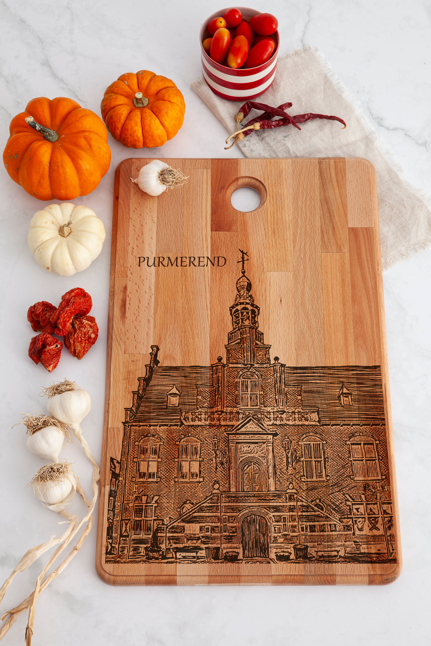 Purmerend, Stadhuis, cutting board, on countertop