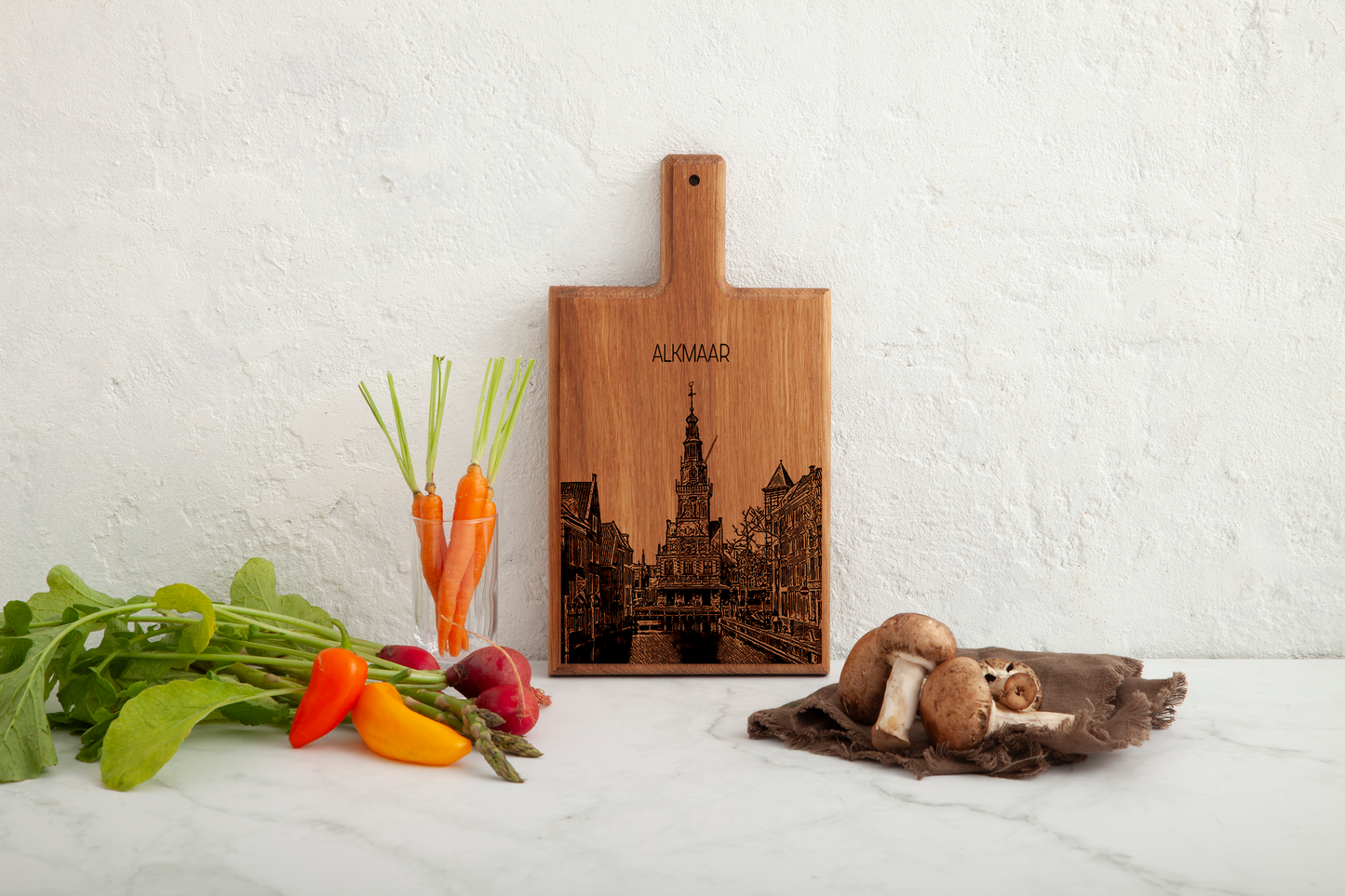 Alkmaar De Waag Cheese Board - Beech Wood