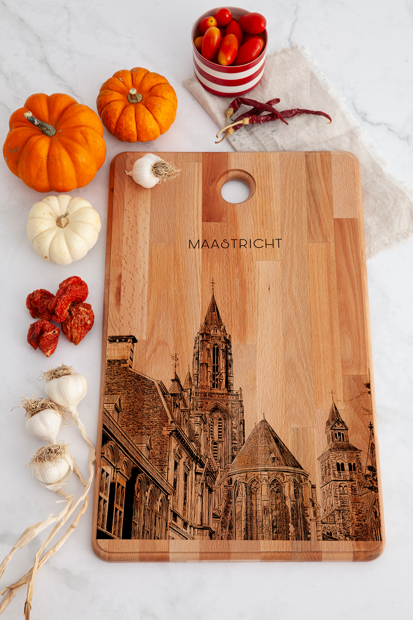 Maastricht, Sint-Janskerk, cutting board, on countertop