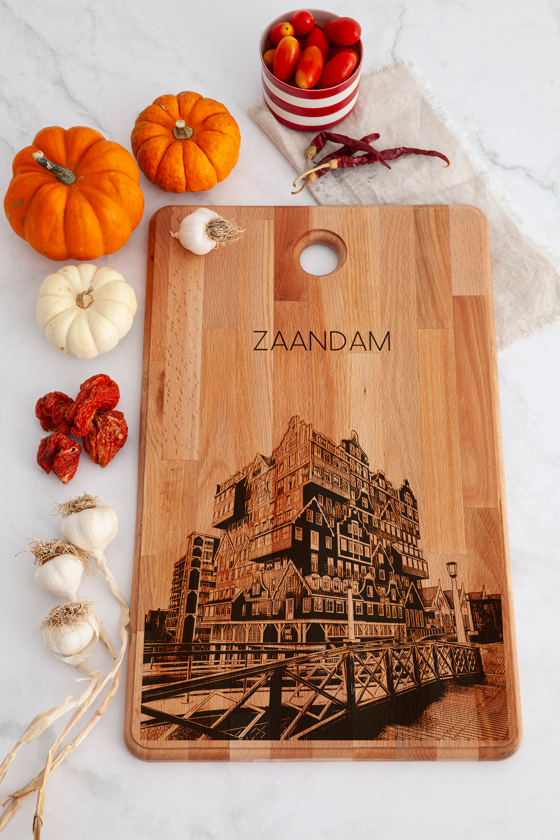 Zaandam, Houses, cutting board, on countertop