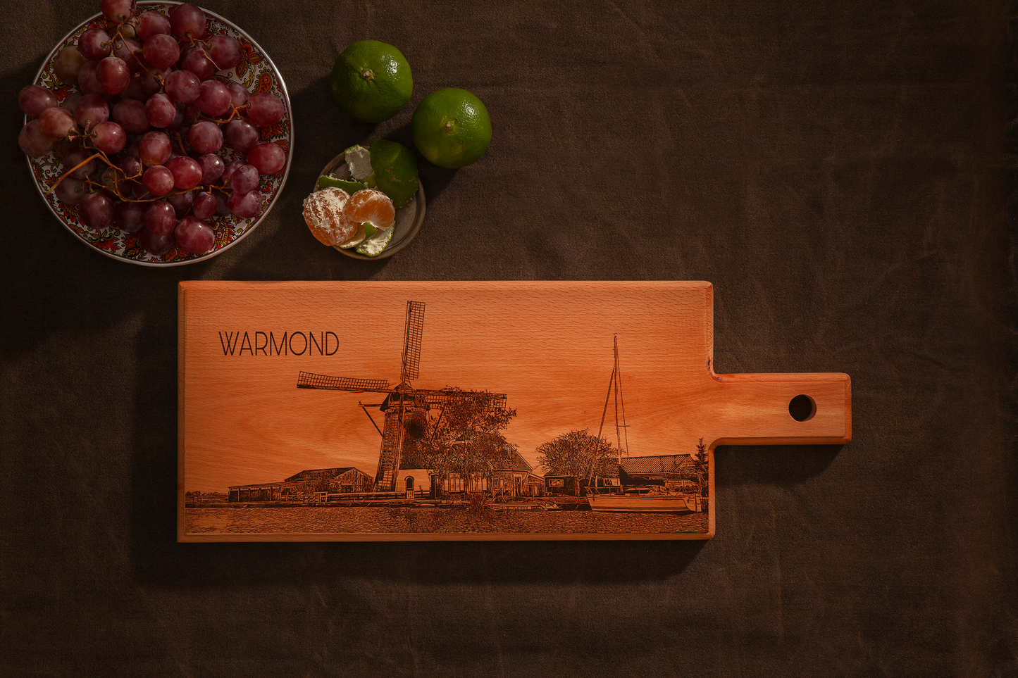 Warmond Wooden Serving Board – 49 x 17 cm