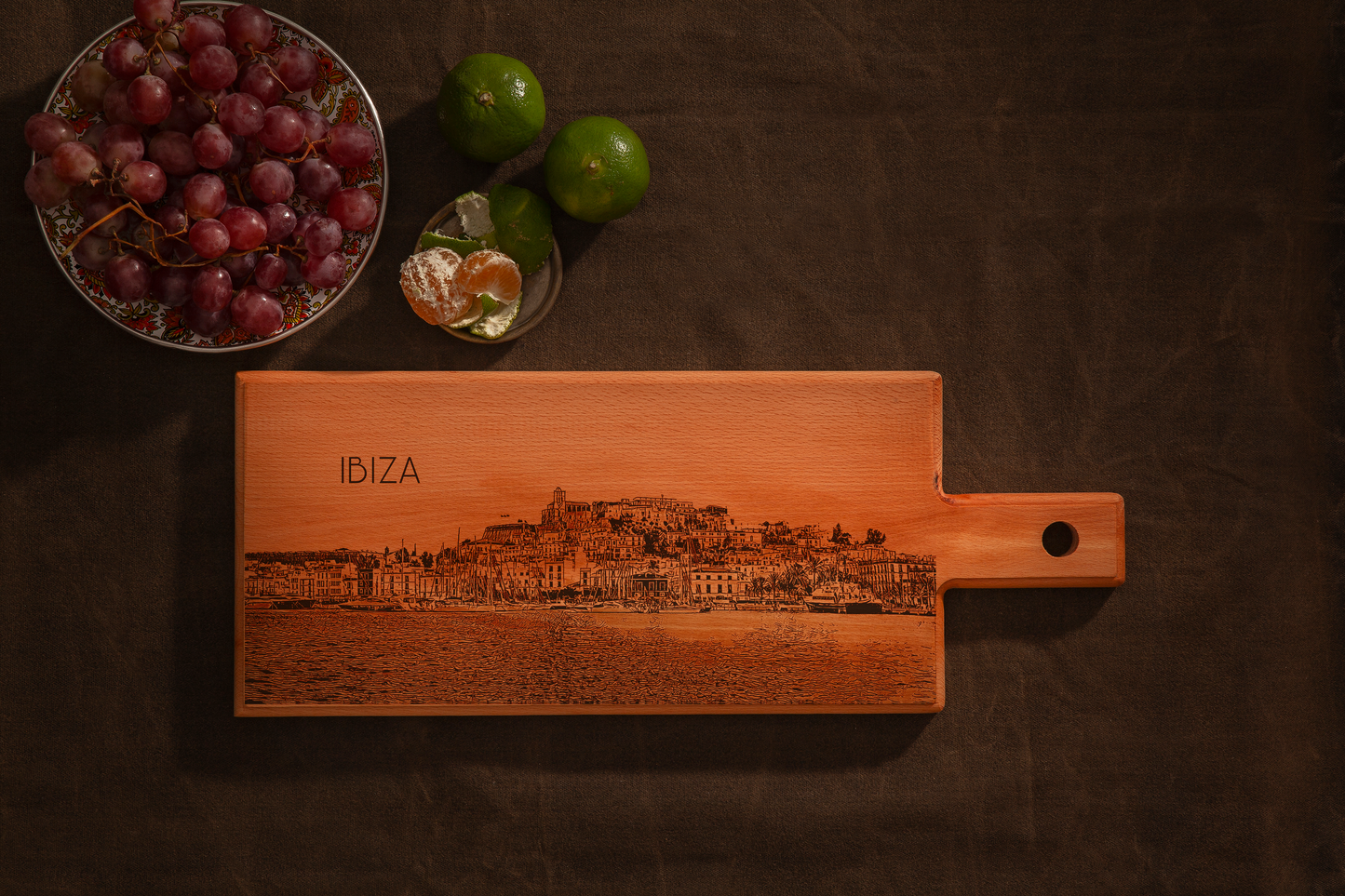 Ibiza houten serveerplank – 49 x 17 cm