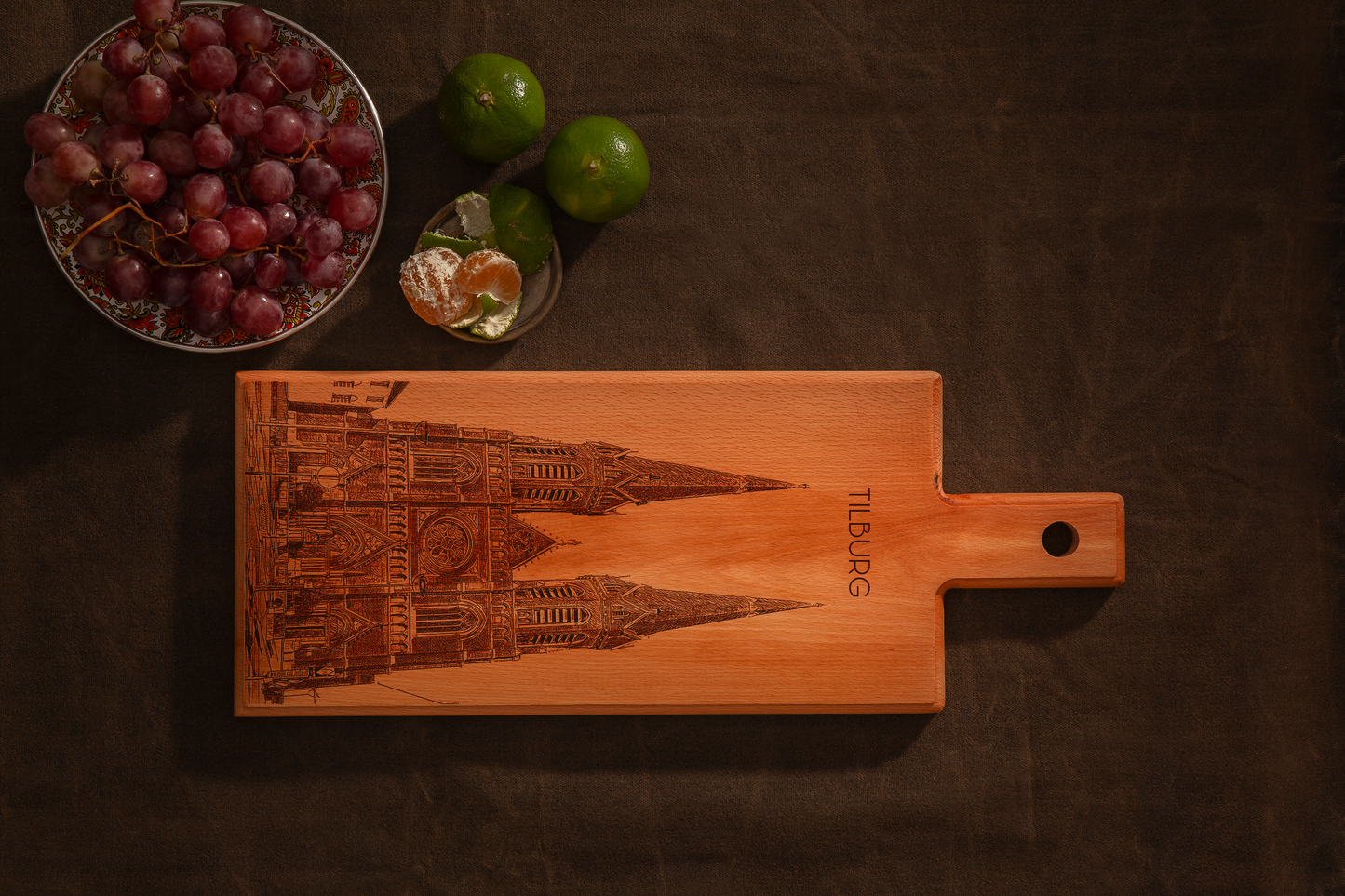 Tilburg houten serveerplank – 49 x 17 cm