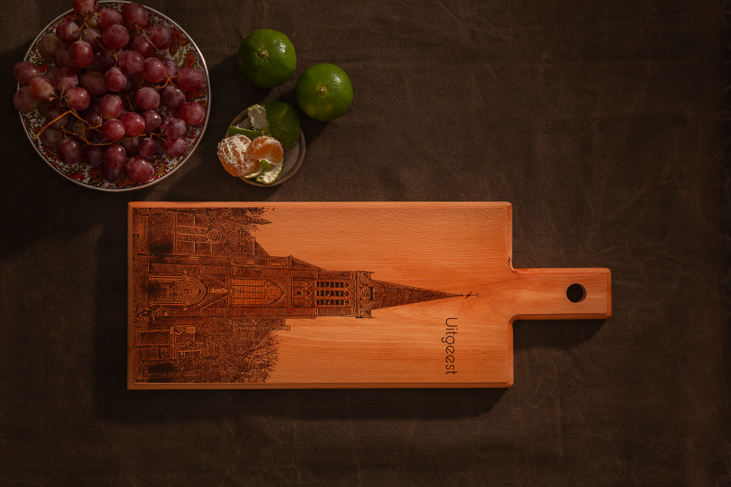 Uitgeest Wooden Serving Board – 49 x 17 cm