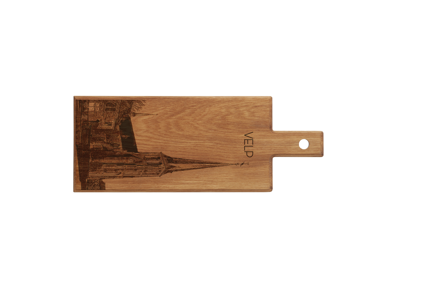 Velp Our Lady of the Visitation Church Wooden Serving Board – 49 x 17 cm