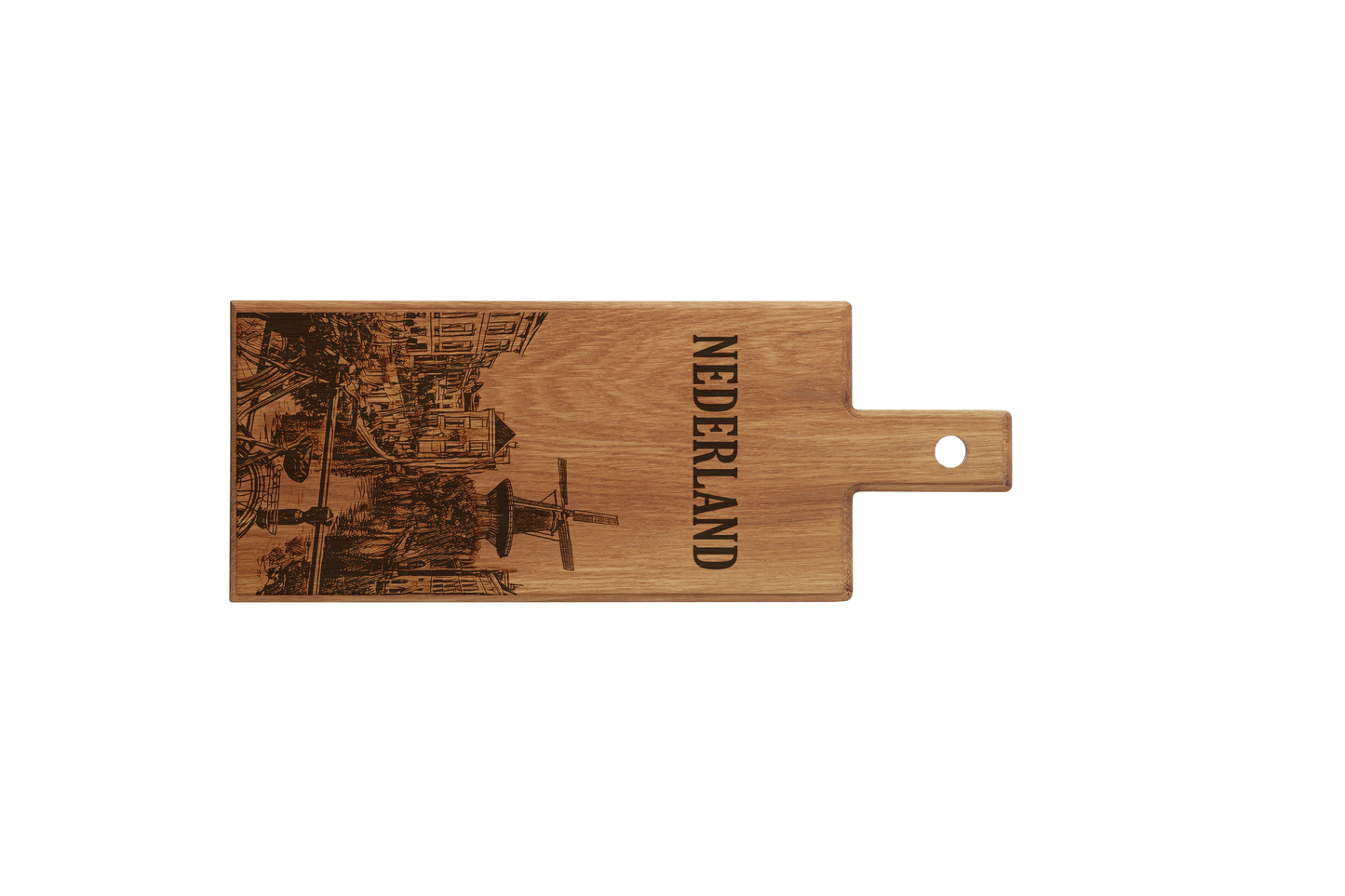 The Netherlands Wooden Serving Board – 49 x 17 cm