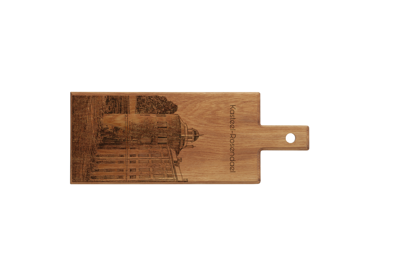 Kasteel Rosendael Wooden Serving Board – 49 x 17 cm