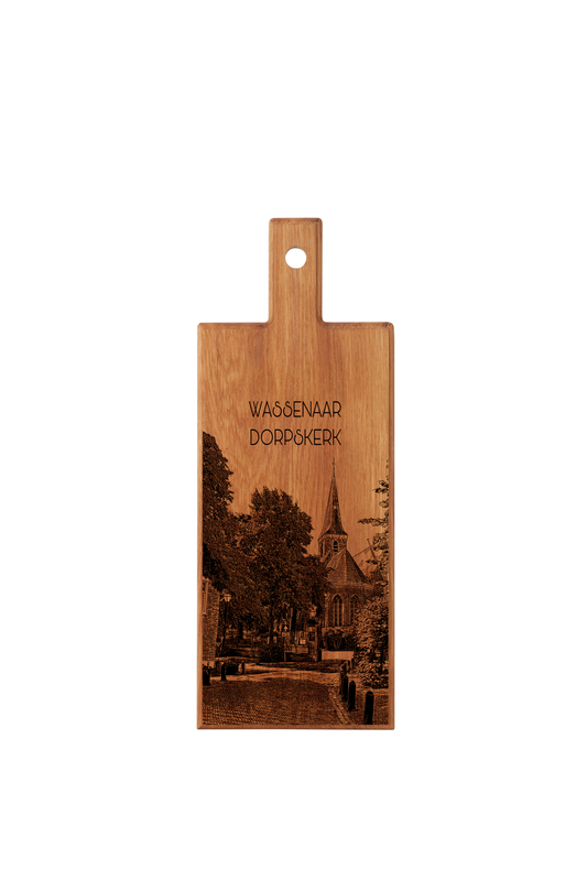 Wassenaar Dorpskerk Medium Serving Board - Beech Wood