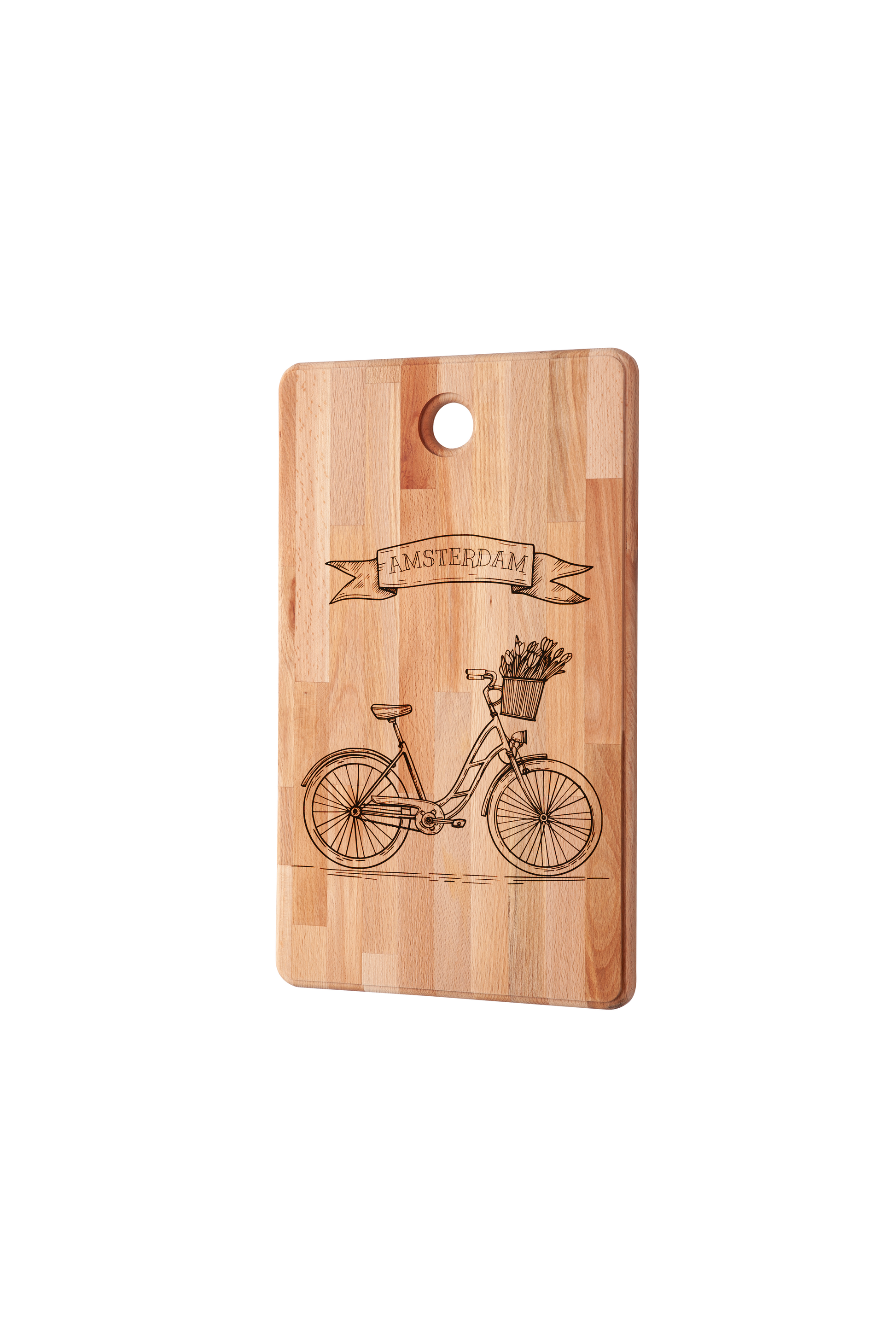 Amsterdam, Bicycle, cutting board, side view