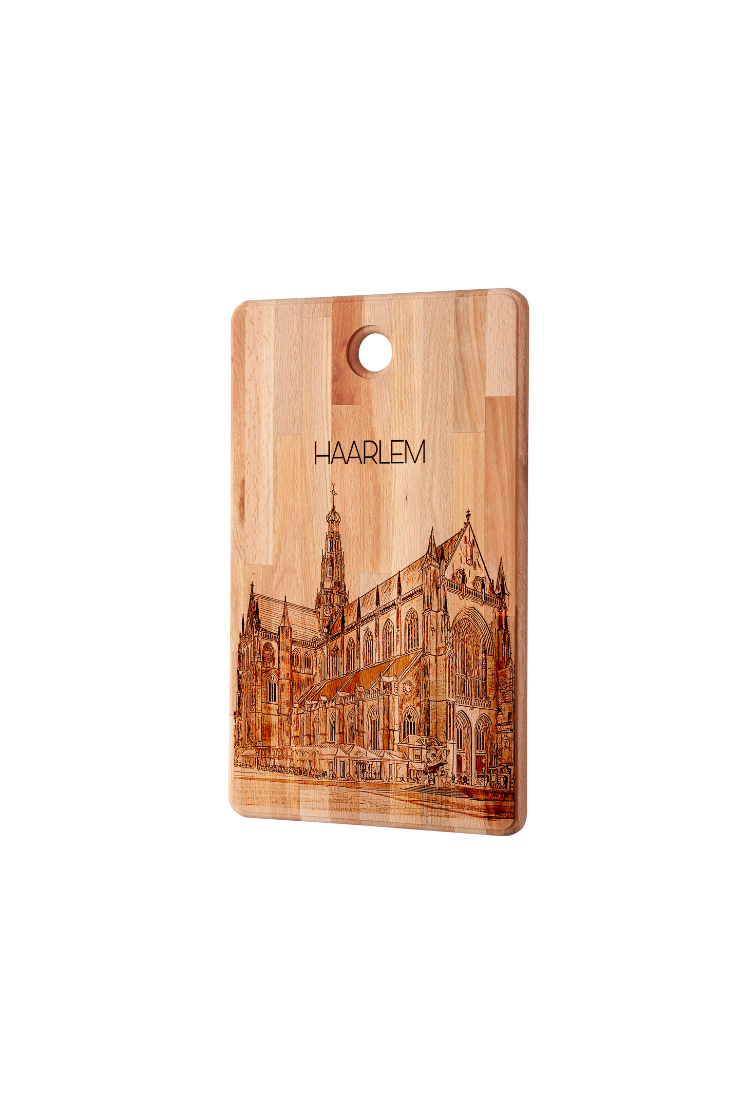 Haarlem, Grote Kerk, cutting board, side view