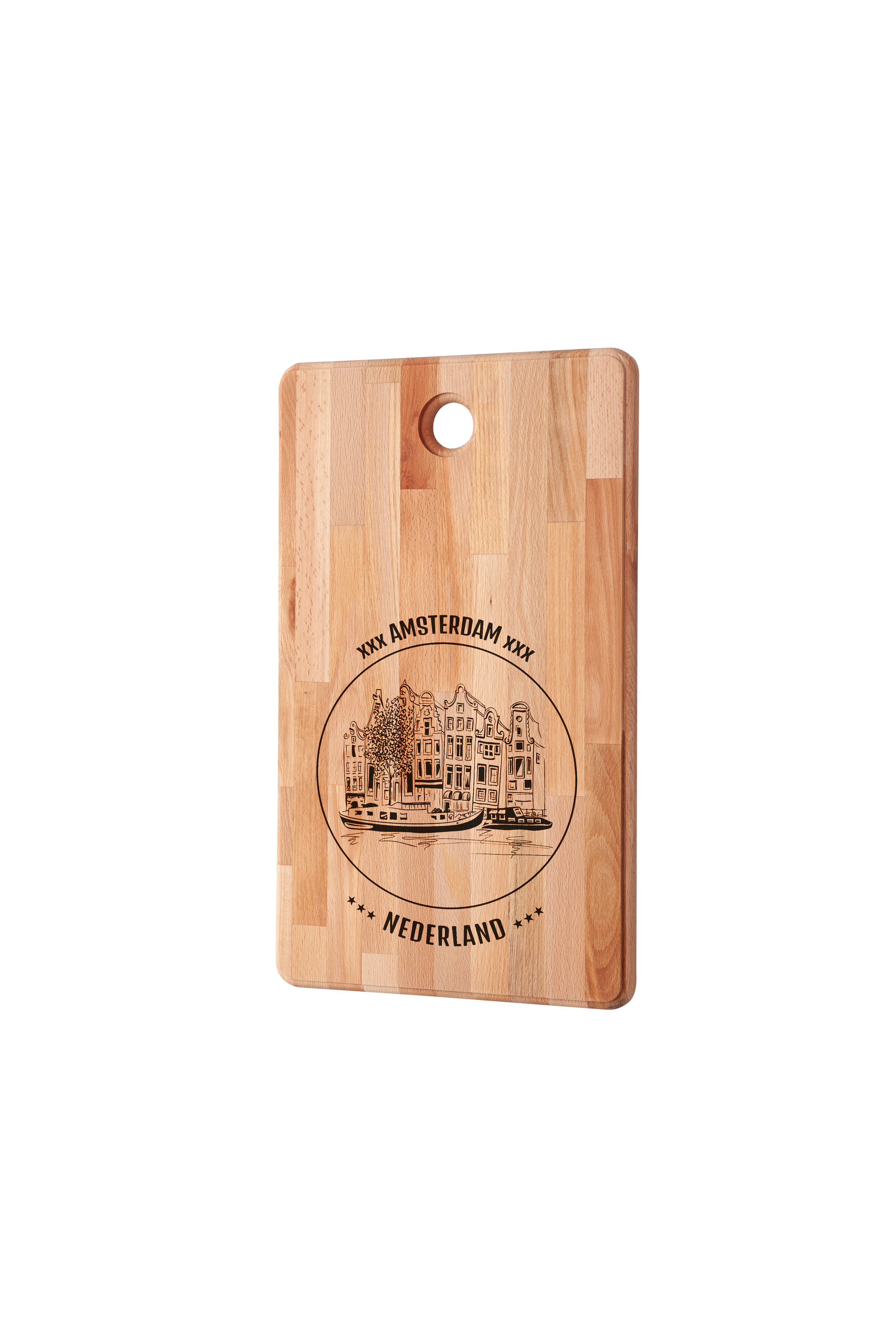 Amsterdam, Houses, cutting board, side view