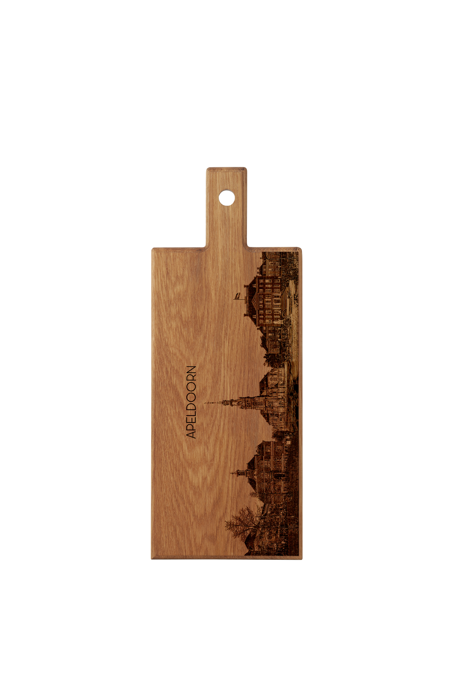 Apeldoorn Skyline Houten Serveerplank – 49 x 17 cm