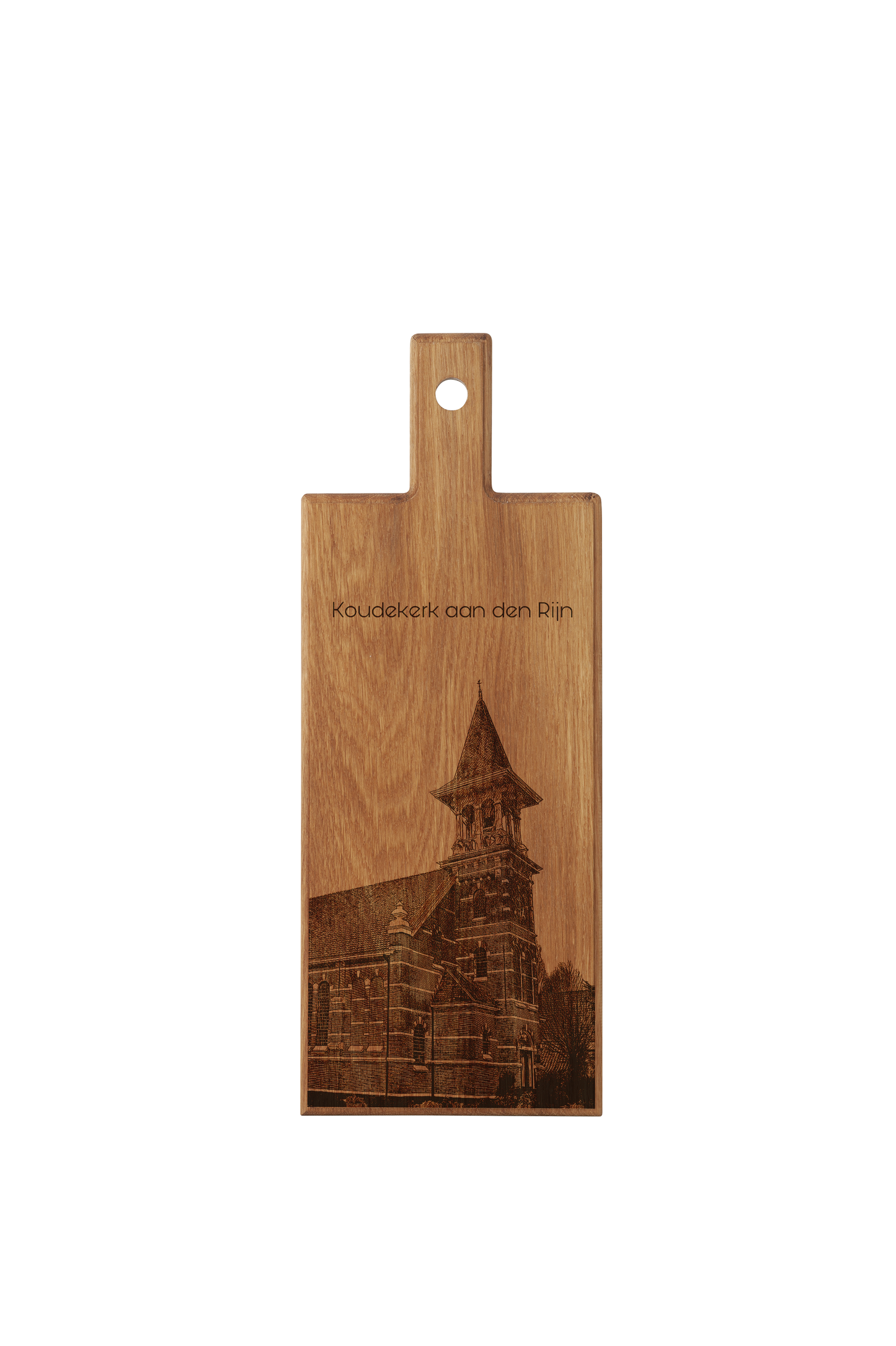 Koudekerk aan den Rijn Wooden Serving Board – 49 x 17 cm