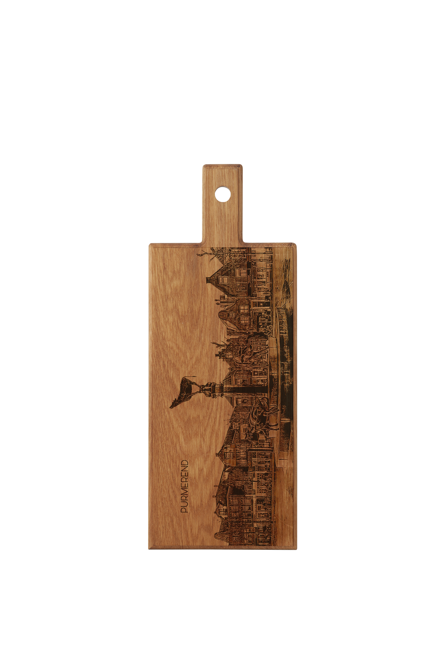 Purmerend Koemarkt Wooden Serving Board – 49 x 17 cm