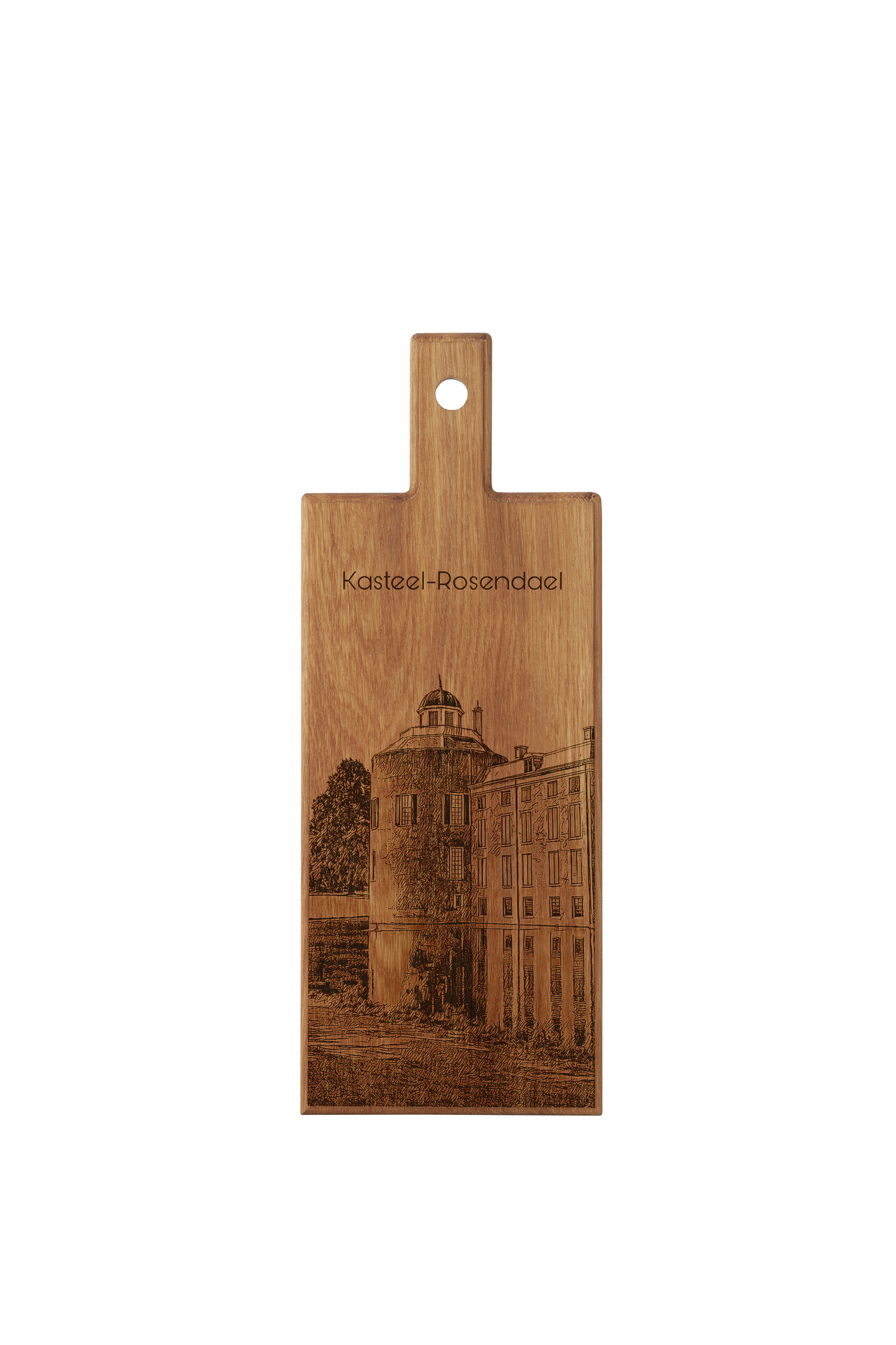 Kasteel Rosendael Wooden Serving Board – 49 x 17 cm