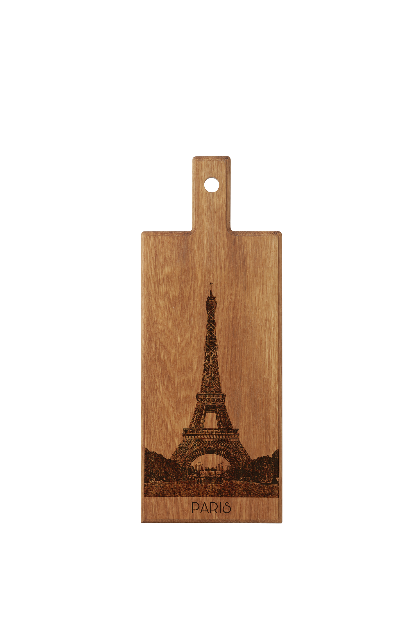 Paris Eiffel Tower Wooden Serving Board – 49 x 17 cm