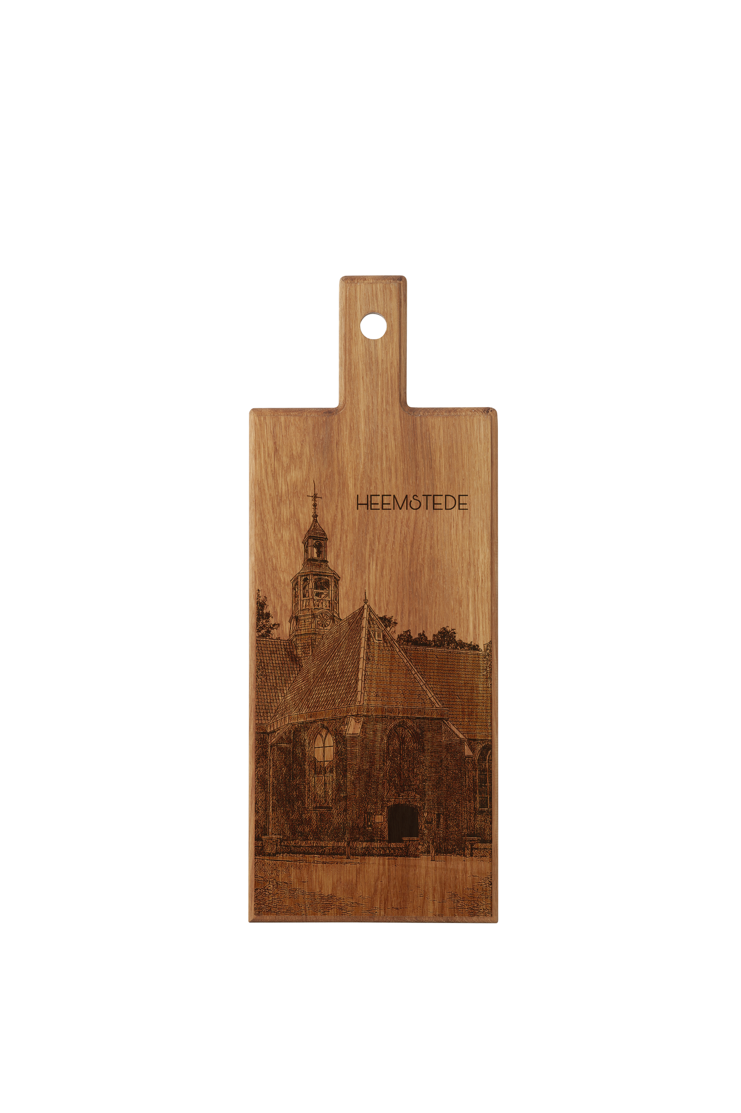 Heemstede Oude Kerk – Wooden Serving Board (49 × 17 cm)