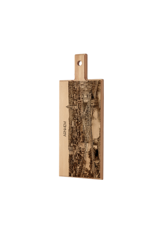 Arnhem Skyline Wooden Serving Board – 49 x 17 cm