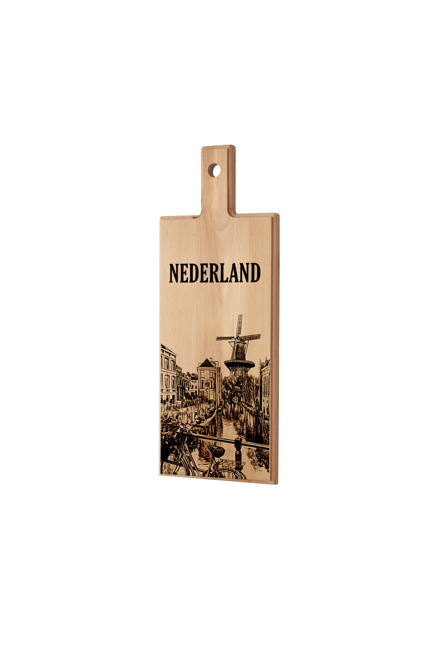 The Netherlands Wooden Serving Board – 49 x 17 cm