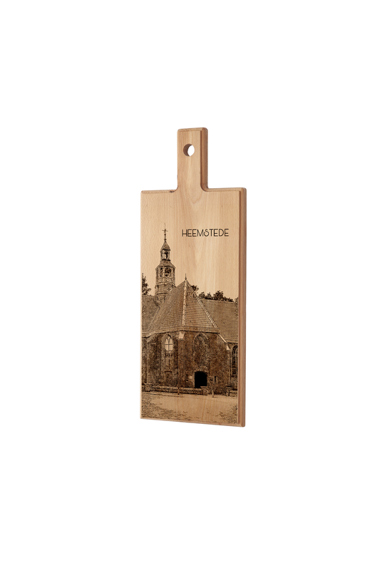Heemstede Oude Kerk – Wooden Serving Board (49 × 17 cm)