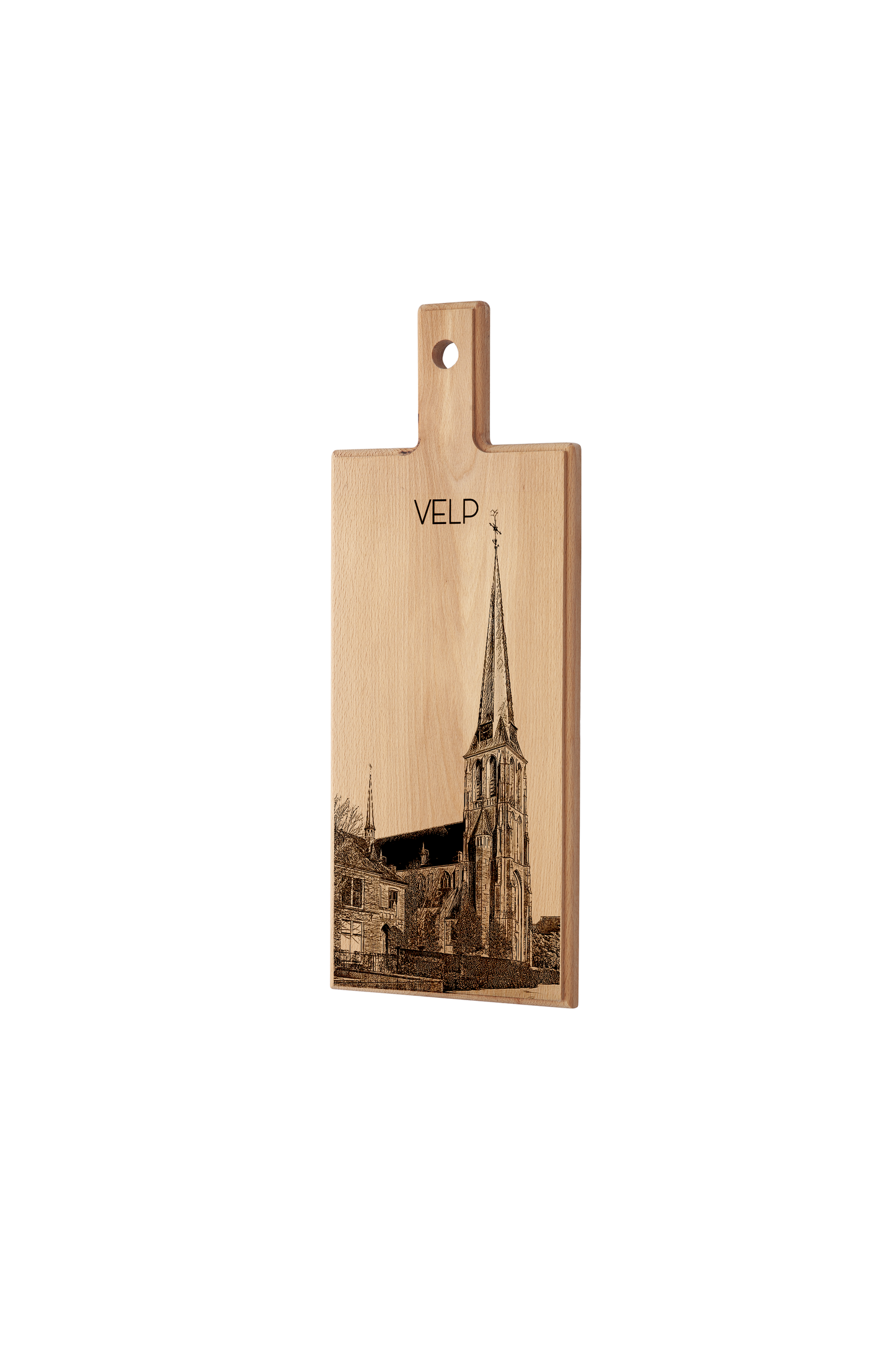 Velp Our Lady of the Visitation Church Wooden Serving Board – 49 x 17 cm