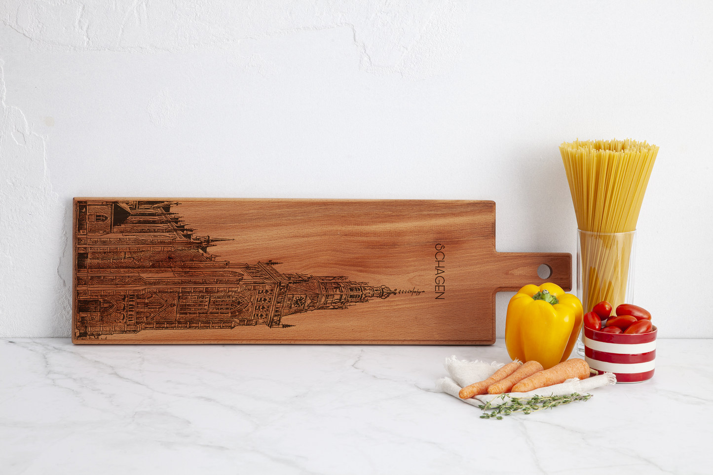 Schagen Houten Serveerplank – 60 x 17 cm