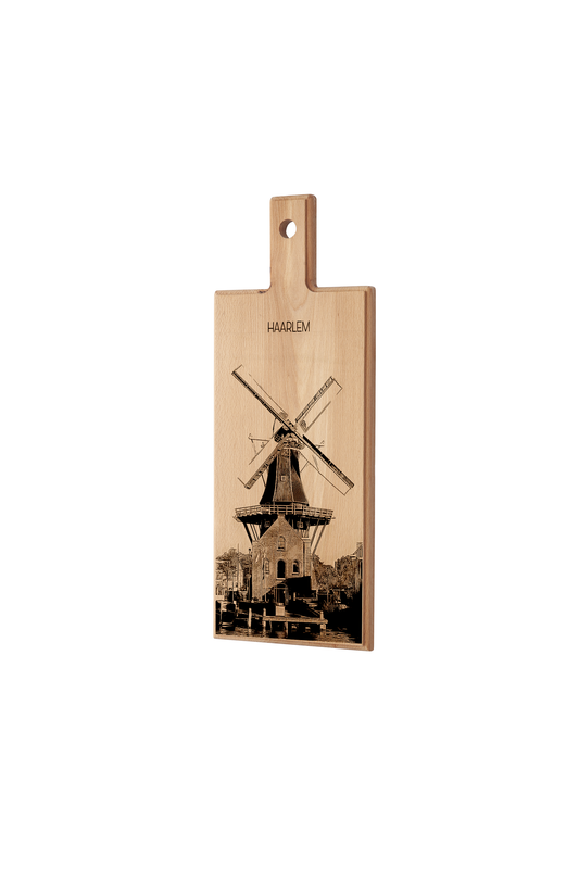 Haarlem – Molen De Adriaan Wooden Serving Board (49 x 17 cm)