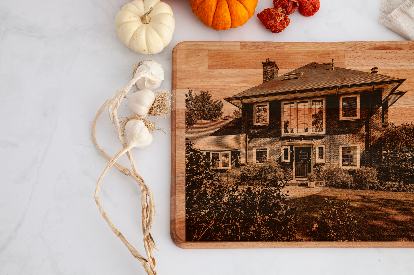 Personalize Your Kitchen and Celebrate Special Occasions with a Custom Beech Wood Cutting Board from Woody Buddy