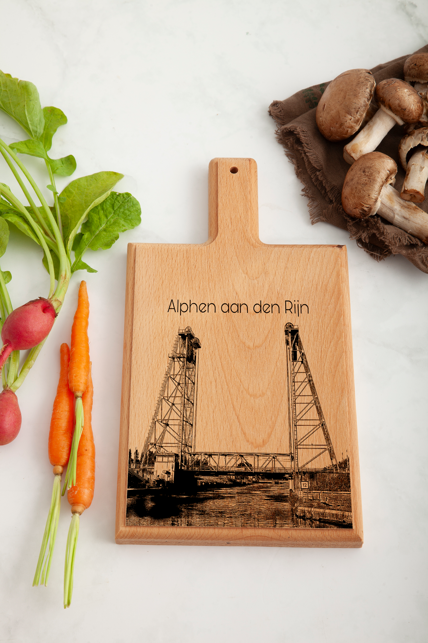 Alphen aan den Rijn Cheese Board - Beech Wood