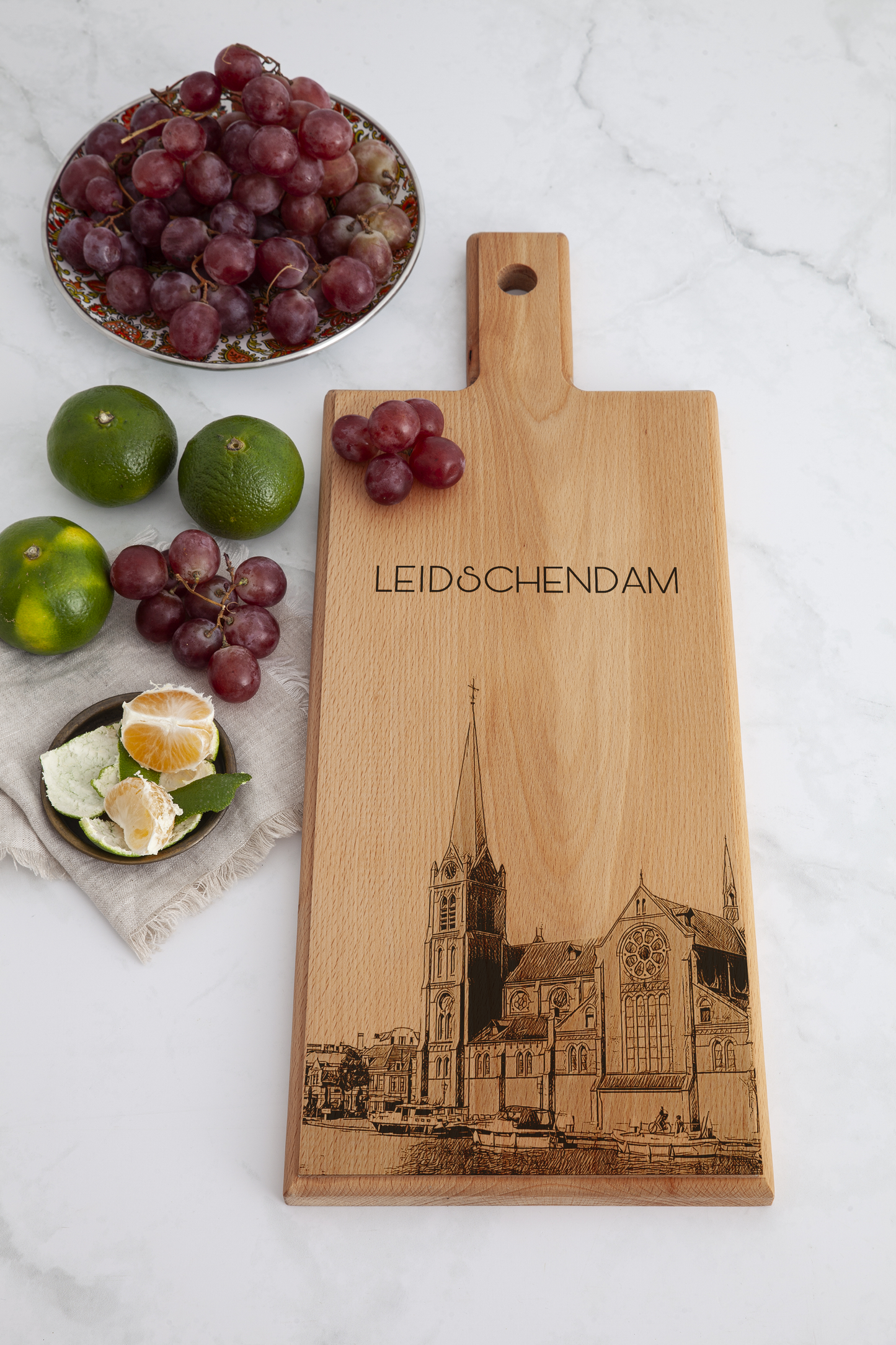 Leidschendam Petrus en Pauluskerk Wooden Serving Board – 49 x 17 cm
