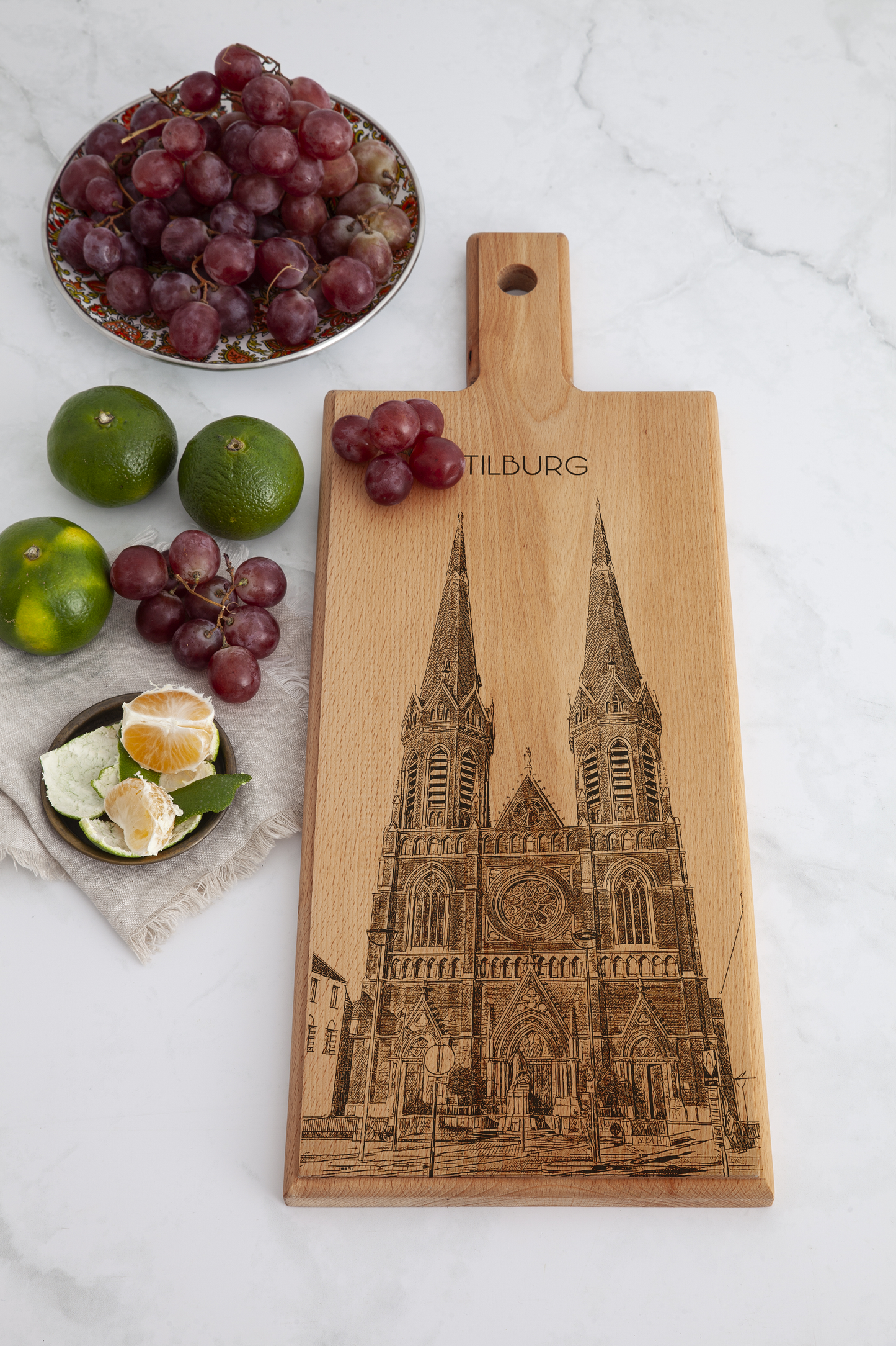 Tilburg houten serveerplank – 49 x 17 cm